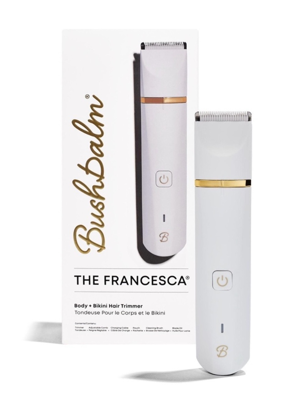 NIB Bushbalm Body Care Bundle Francesca Trimmer Nordic Dry Brush Dark Spot Oil - Picture 3 of 5